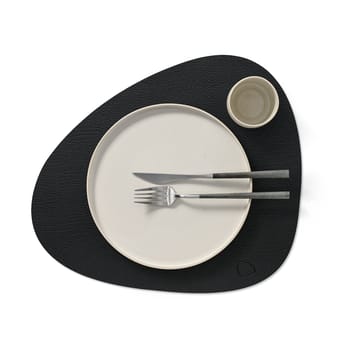 Mantel individual Bull curvo - negro - LIND DNA
