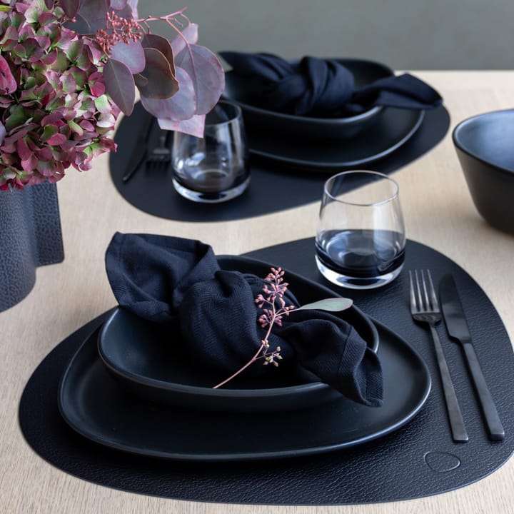 Mantel individual Bull curvo - negro - LIND DNA