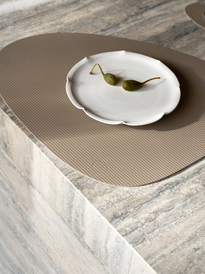 Mantel individual Corduroy curve L, Clay Brown LIND DNA
