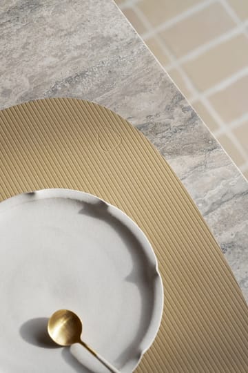 Mantel individual Corduroy curve L - Lemon Sorbet - LIND DNA