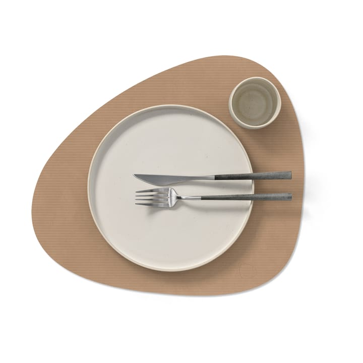 Mantel individual Corduroy curve L, Nougat LIND DNA