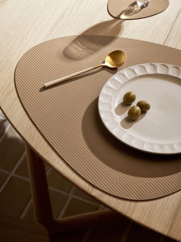 Mantel individual Corduroy curve L - Nougat - LIND DNA