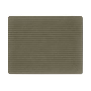 Mantel individual Corduroy square L - Army Green - LIND DNA