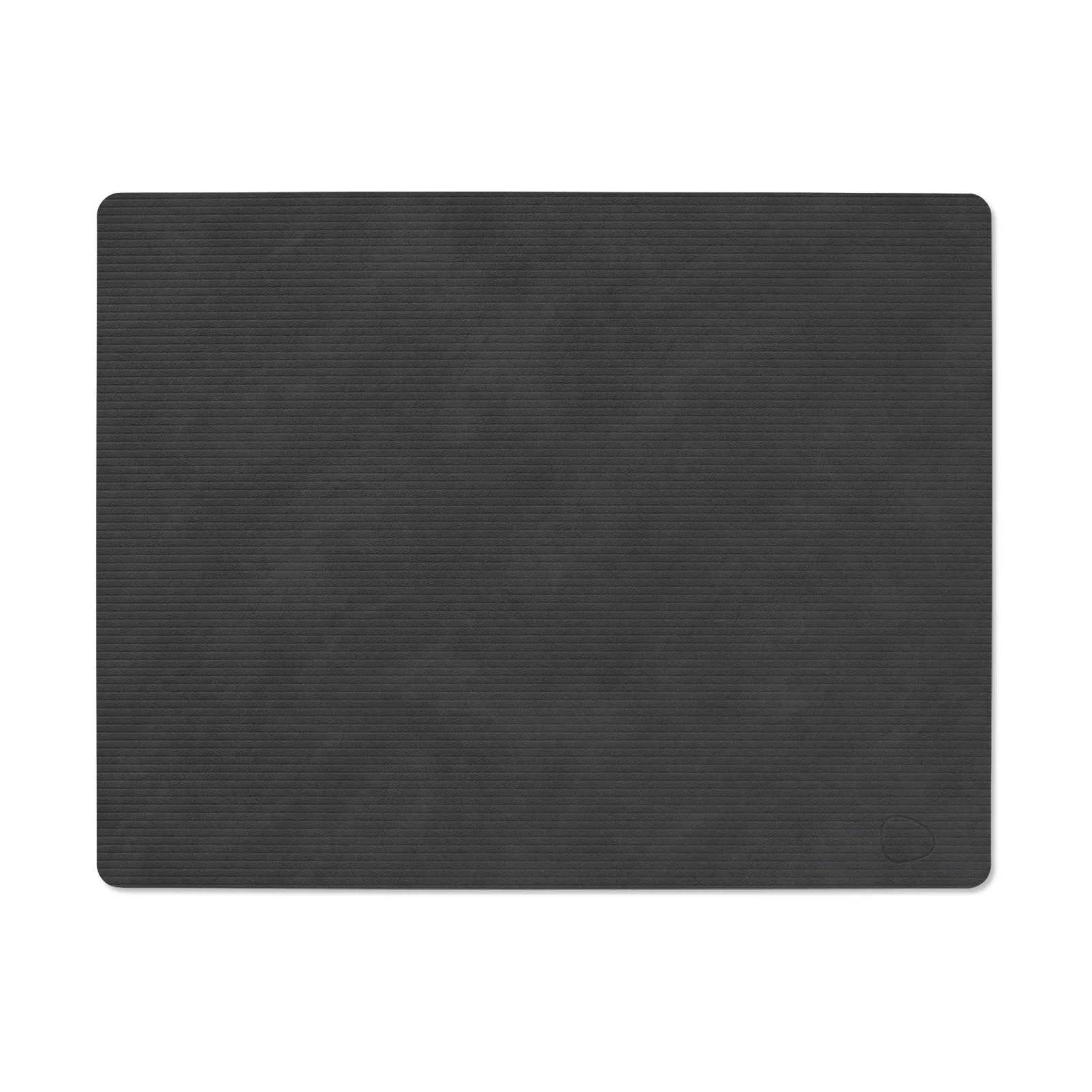 Mantel individual Corduroy square L, Black LIND DNA