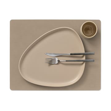 Mantel individual Corduroy square L - Clay Brown - LIND DNA