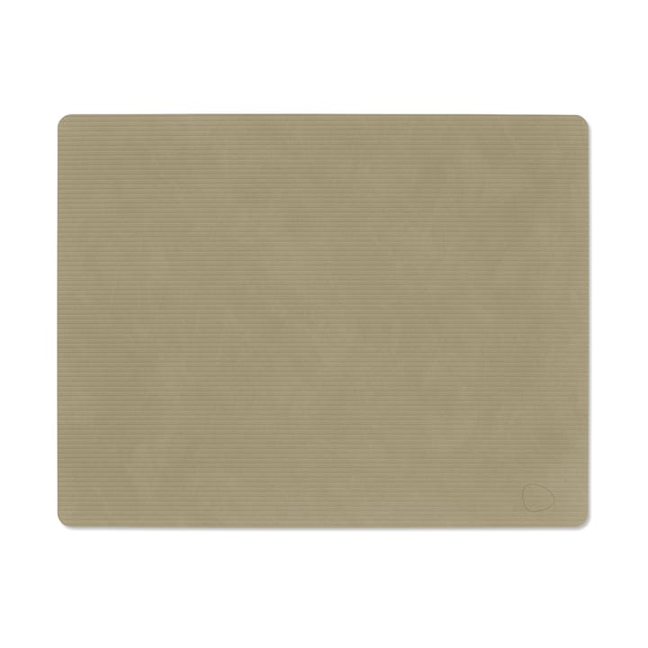 Mantel individual Corduroy square L - Herbal Dust - LIND DNA