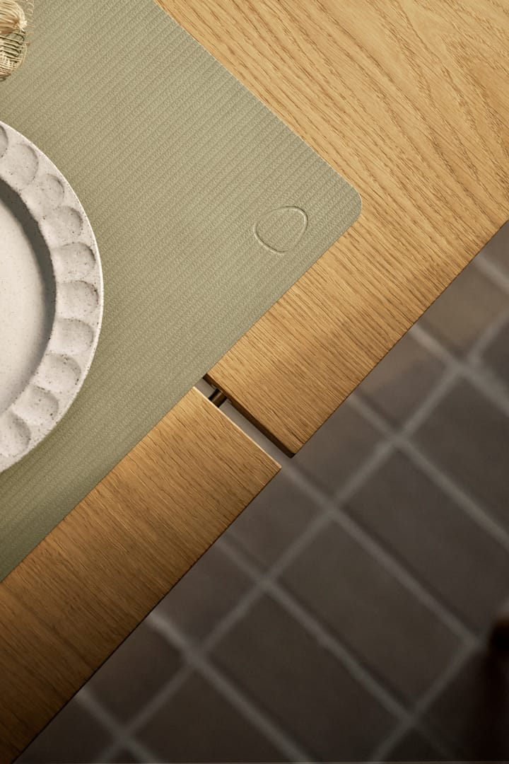 Mantel individual Corduroy square L, Herbal Dust LIND DNA