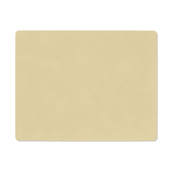Mantel individual Corduroy square L - Lemon Sorbet - LIND DNA