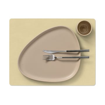 Mantel individual Corduroy square L - Lemon Sorbet - LIND DNA
