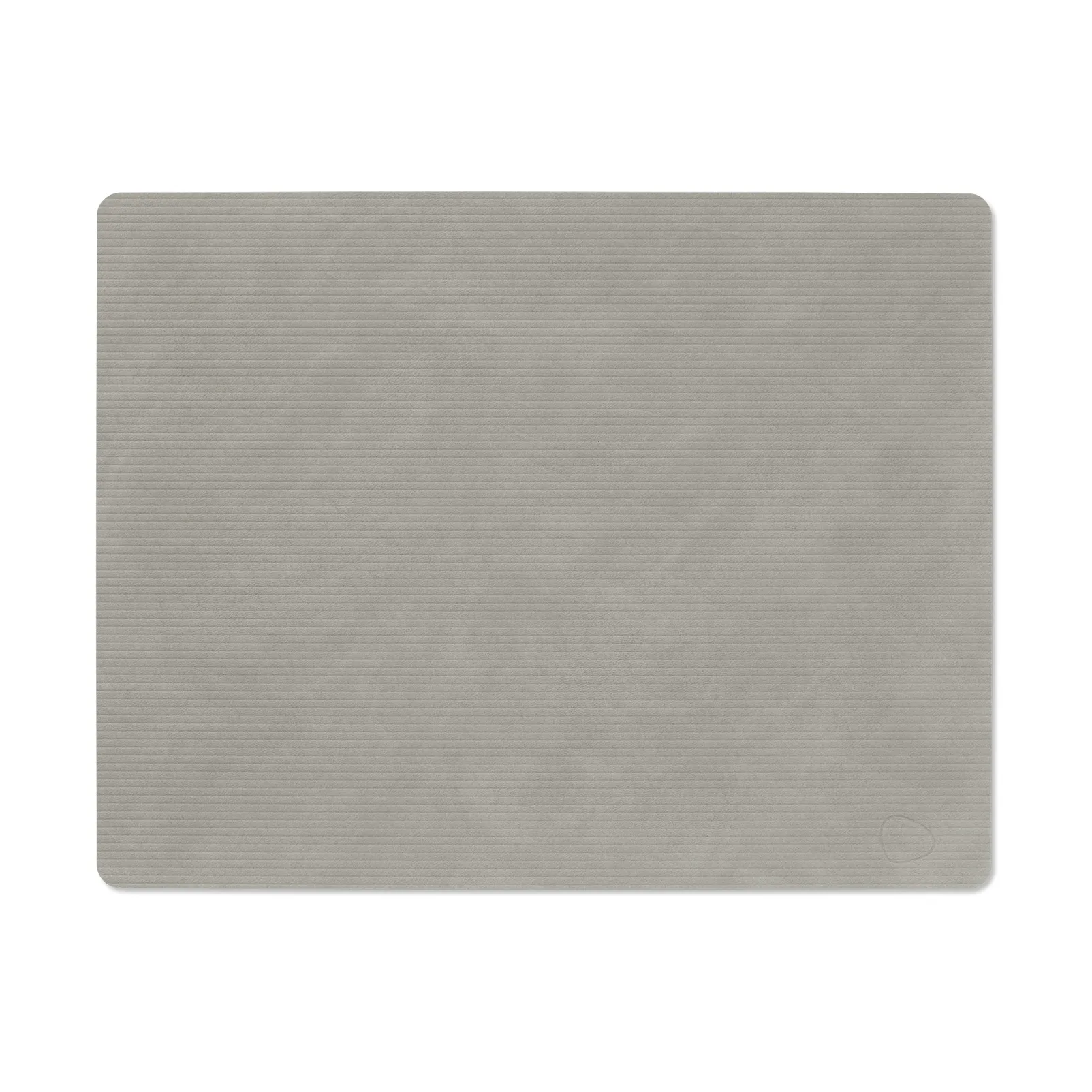 Mantel individual Corduroy square L, Light Grey LIND DNA