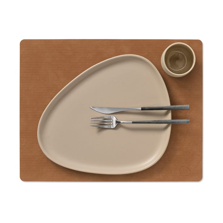 Mantel individual Corduroy square L, Nature LIND DNA