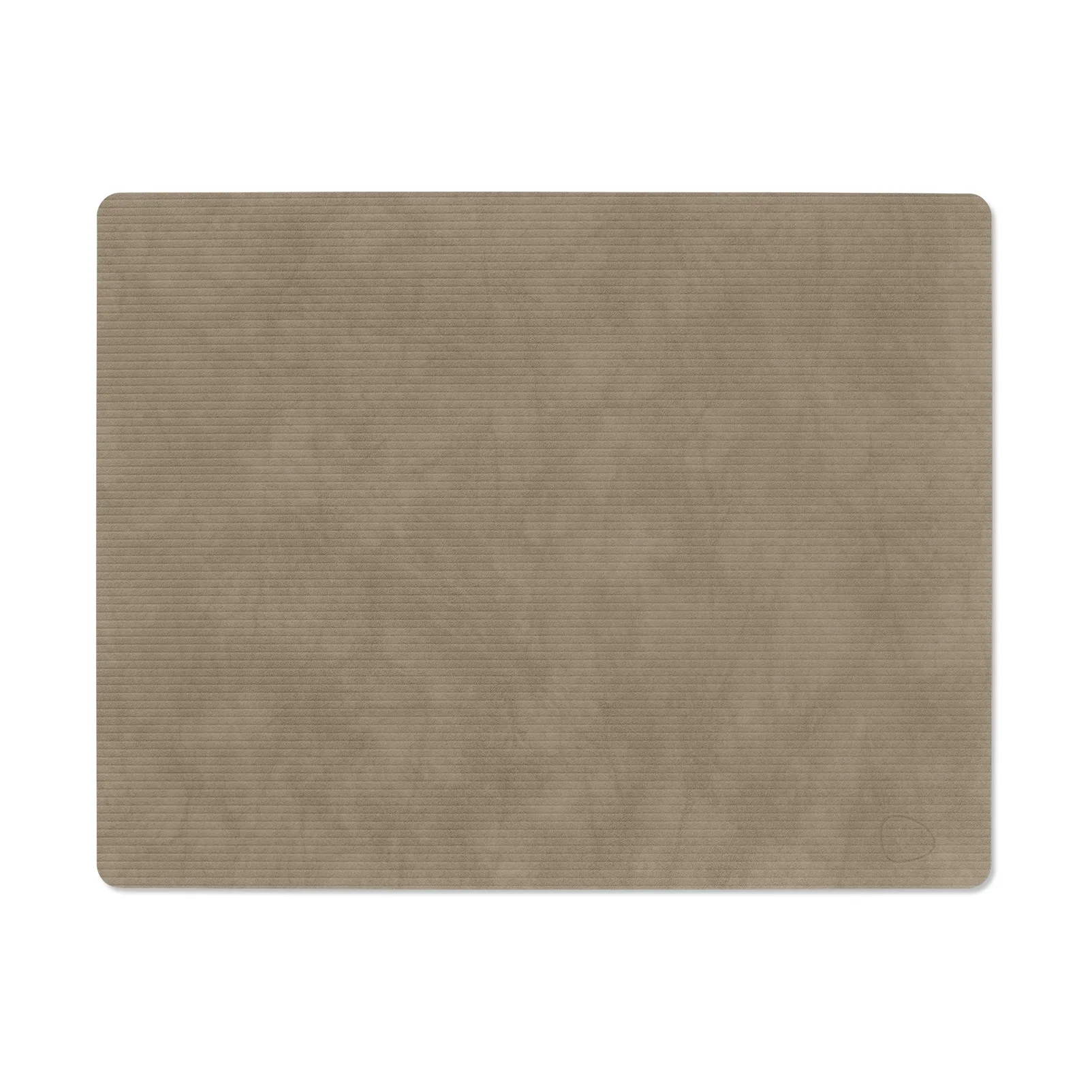 Mantel individual Corduroy square L, Nomad Grey LIND DNA