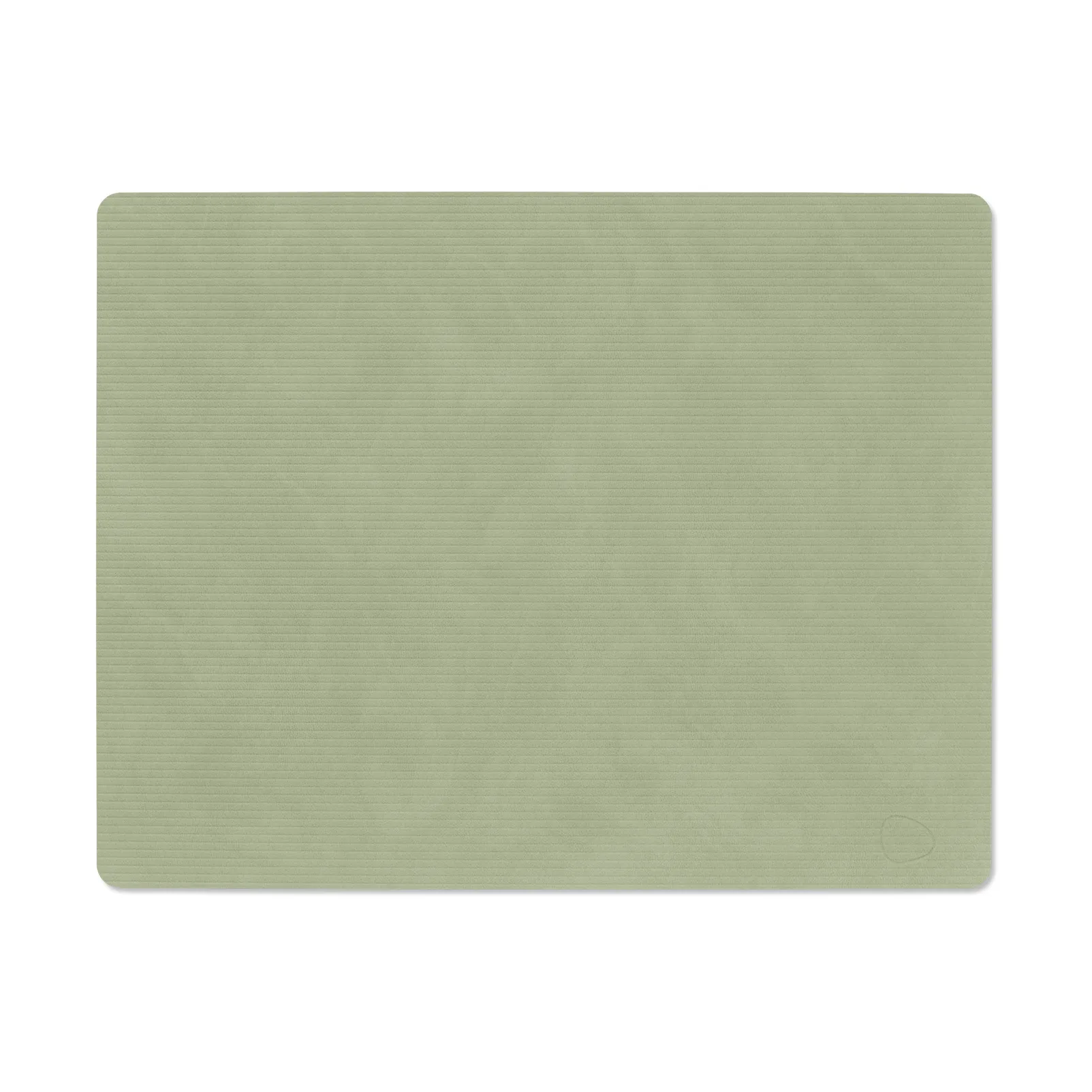 Mantel individual Corduroy square L, Olive Green LIND DNA