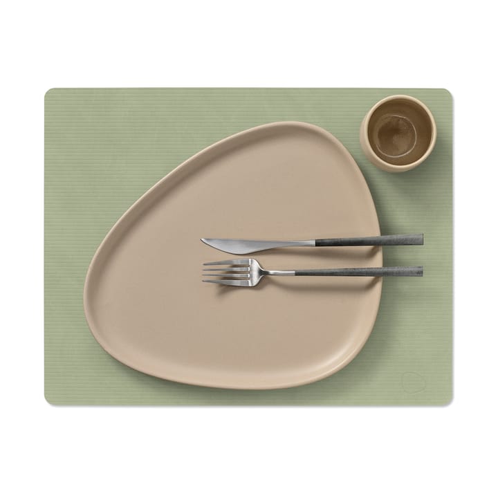 Mantel individual Corduroy square L, Olive Green LIND DNA