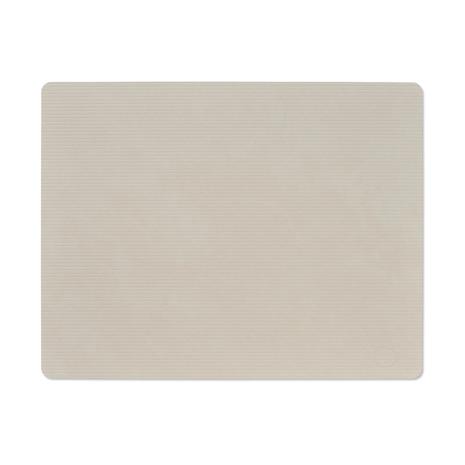 Mantel individual Corduroy square L, Oyster White LIND DNA