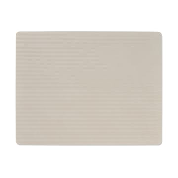 Mantel individual Corduroy square L - Oyster White - LIND DNA
