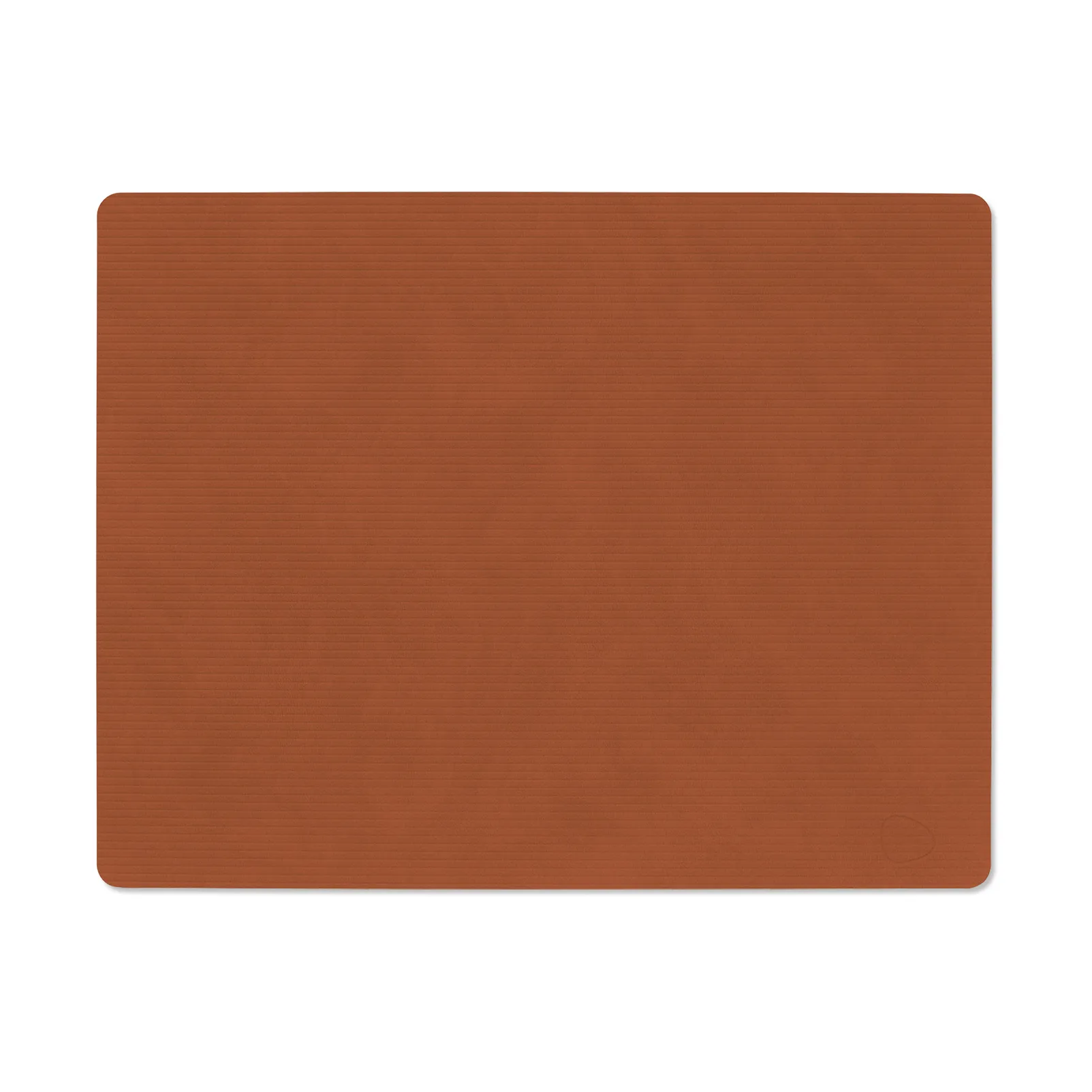 Mantel individual Corduroy square L, Rust LIND DNA