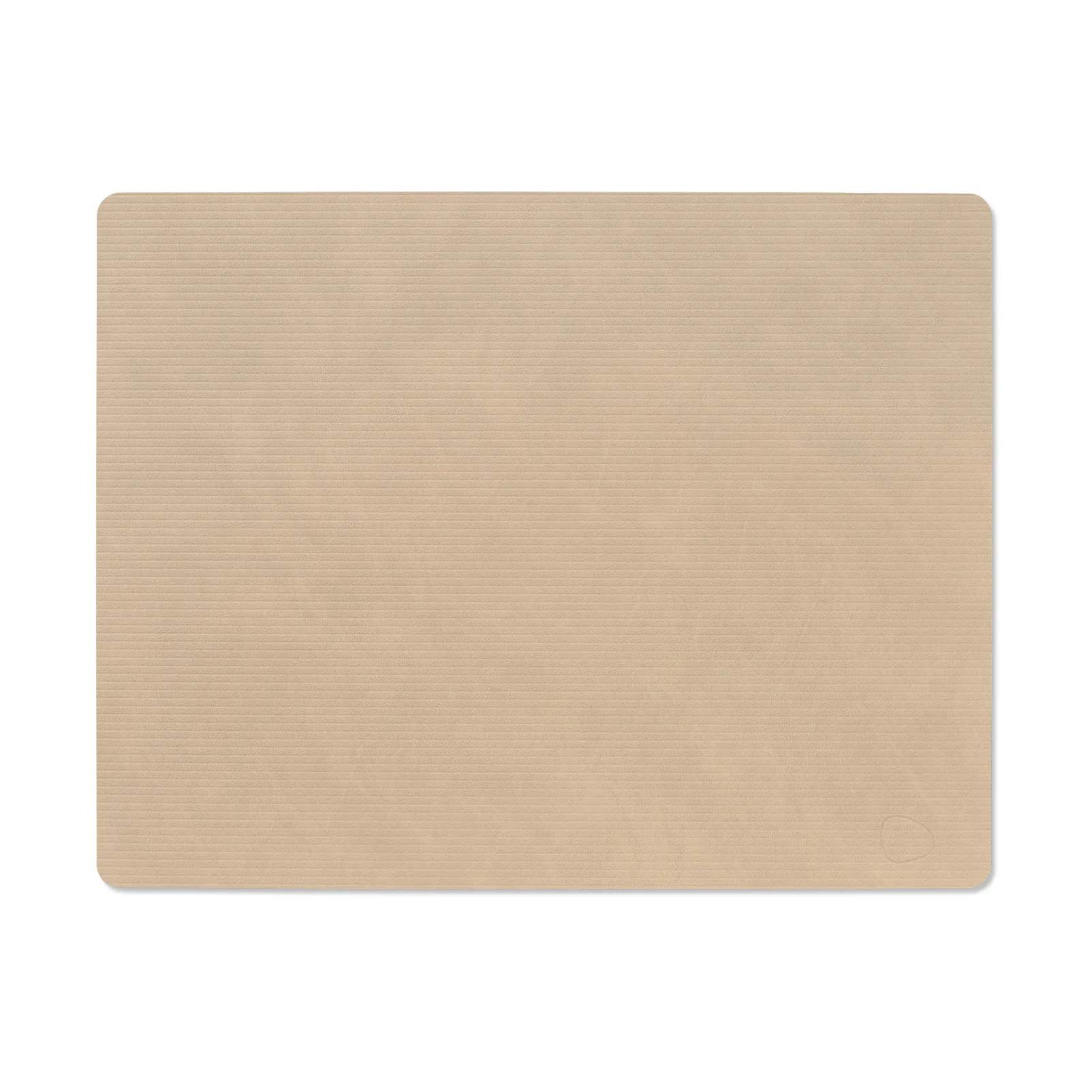 Mantel individual Corduroy square L, Sand LIND DNA
