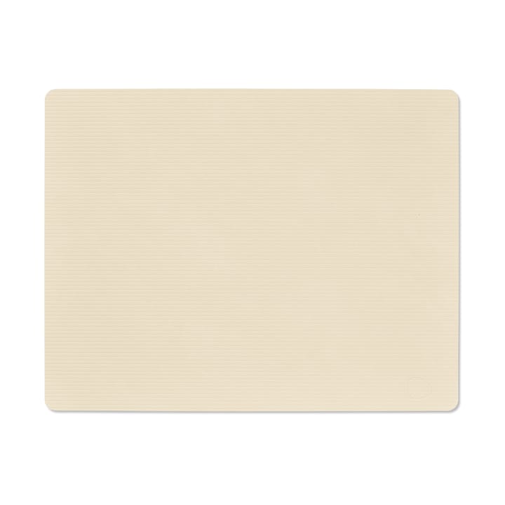 Mantel individual Corduroy square L - Vanilla - LIND DNA