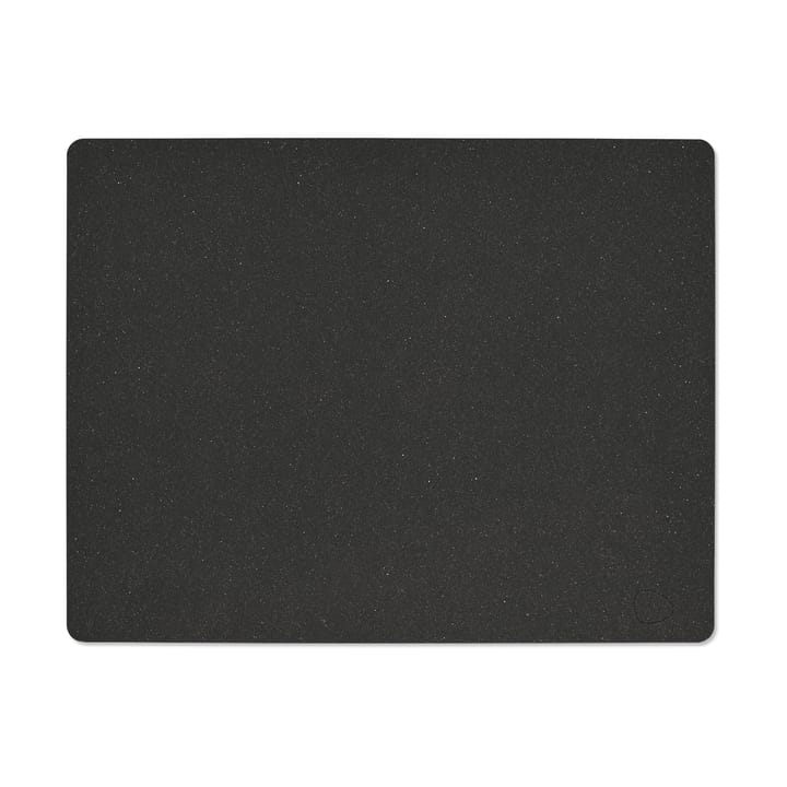 Mantel individual Core cuadrado L, Flecked anthracite LIND DNA