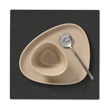 Mantel individual Core cuadrado S - Flecked anthracite - LIND DNA