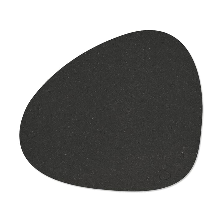Mantel individual Core curvo L - Flecked anthracite - LIND DNA