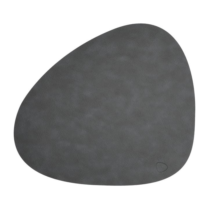 Mantel individual curvo Cloud-Nupo reversible L 1 pieza - Black-metalic - LIND DNA