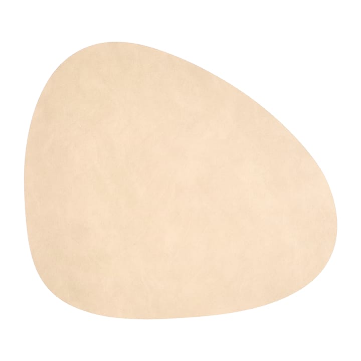 Mantel individual curvo Cloud-Nupo reversible L 1 pieza - Brown-sand - LIND DNA