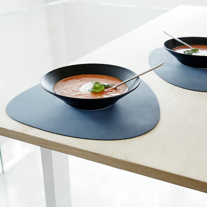 Mantel individual Hippo curvo - azul marino - LIND DNA