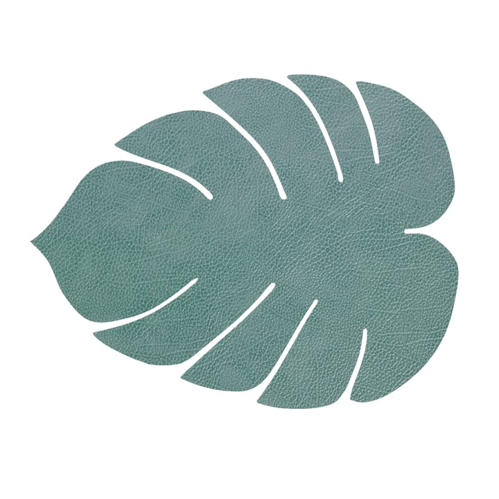 Mantel individual Monstera Leaf Hippo S - verde pastel - LIND DNA