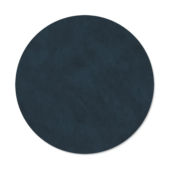 Mantel individual Nupo circular M - Midnight blue, Ø30 cm - LIND DNA