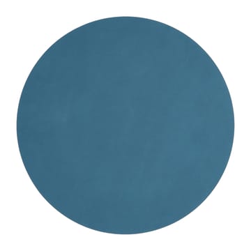 Mantel individual Nupo circular reversible M 1 pieza - Midnight blue-petrol - LIND DNA