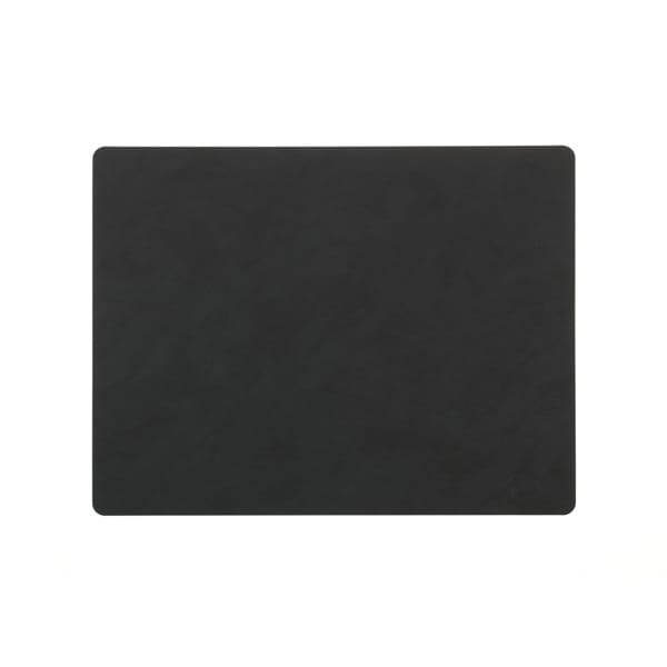 Mantel individual Nupo cuadrado L - negro - LIND DNA