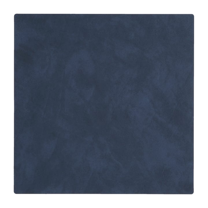 Mantel individual Nupo cuadrado reversible S 1 pieza - Midnight blue-petrol - LIND DNA