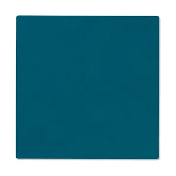 Mantel individual Nupo cuadrado reversible S 1 pieza - Midnight blue-petrol - LIND DNA