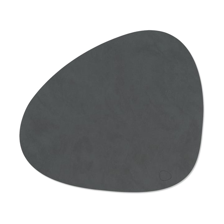 Mantel individual Nupo curve L - gris antracita - LIND DNA