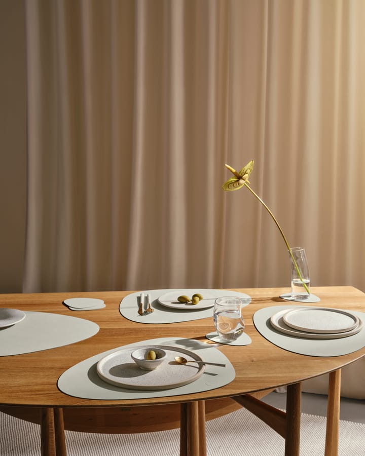 Mantel individual Nupo curve L, Linen LIND DNA