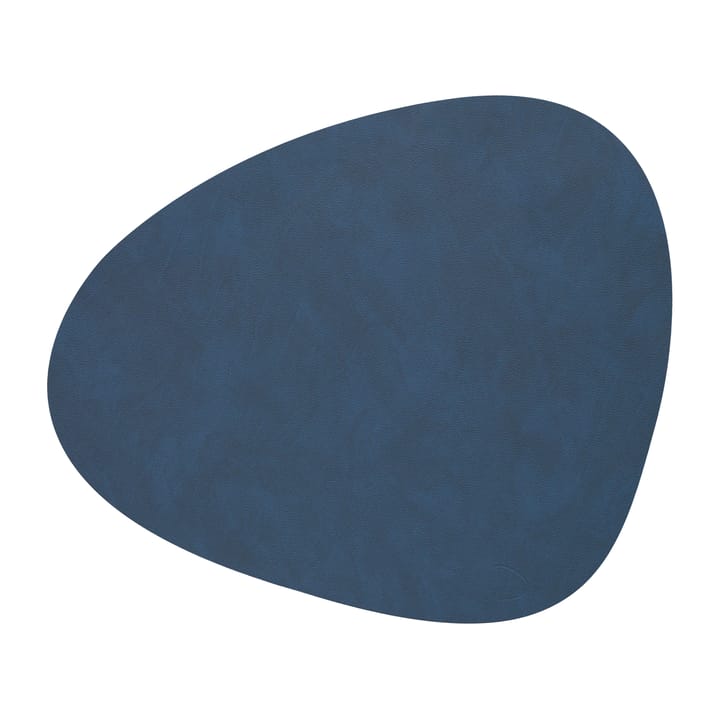 Mantel individual Nupo curve L - Midnight blue - LIND DNA