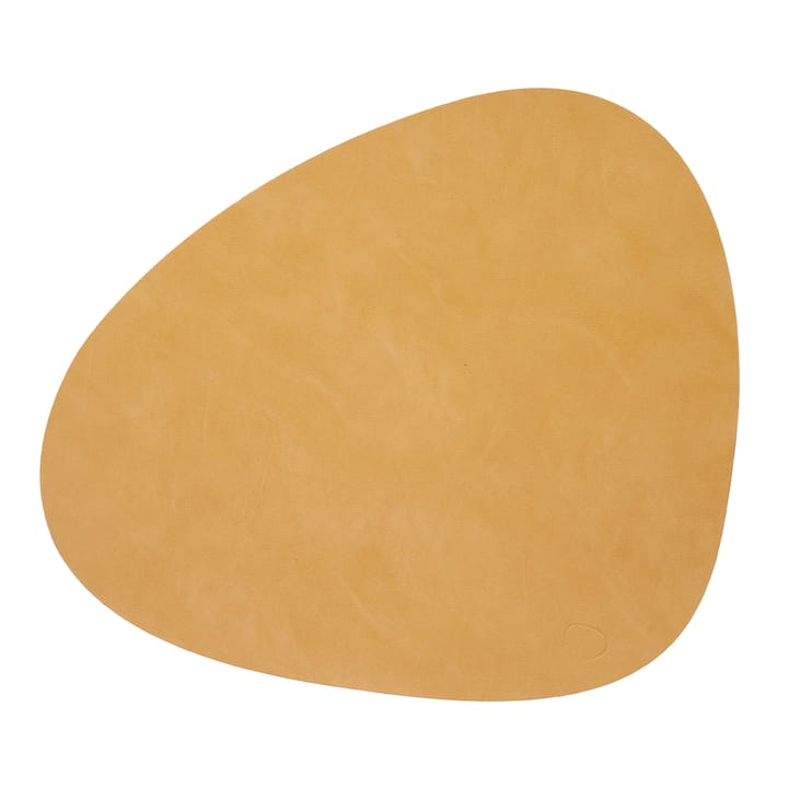Mantel individual Nupo curvo - Burned curry - LIND DNA