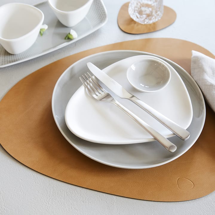 Mantel individual Nupo curvo - Burned curry - LIND DNA