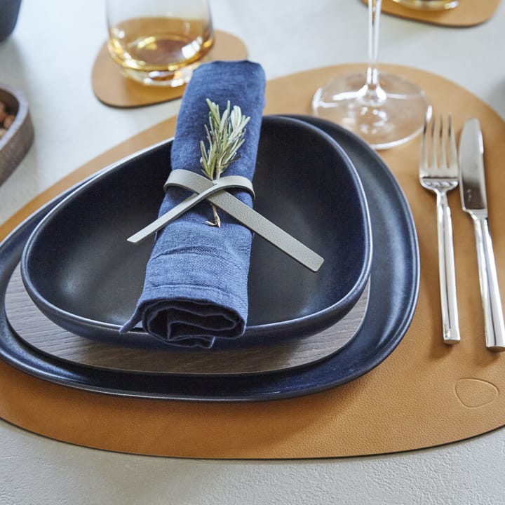 Mantel individual Nupo curvo - Burned curry - LIND DNA