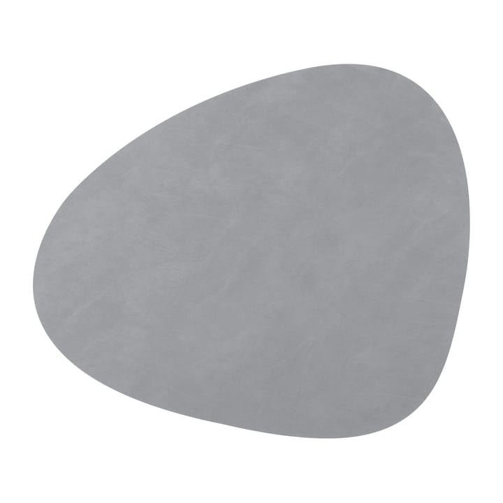 Mantel individual Nupo curvo - gris claro - LIND DNA