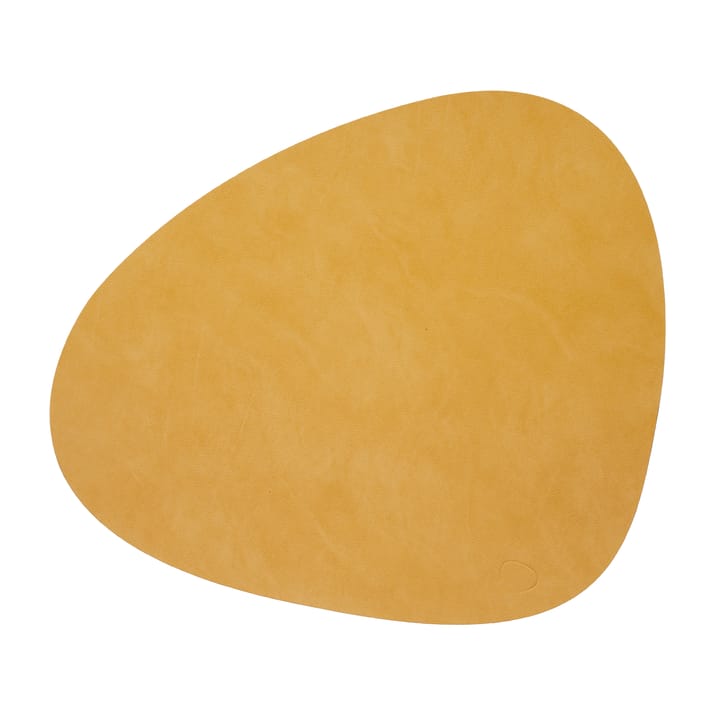 Mantel individual Nupo curvo S - Burned curry - LIND DNA