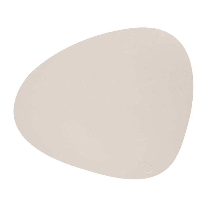 Mantel individual Nupo curvo S - Soft nude - LIND DNA