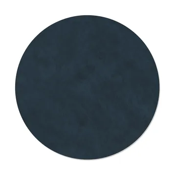 Mantel individual Nupo - Midnight blue, circle, L - LIND DNA