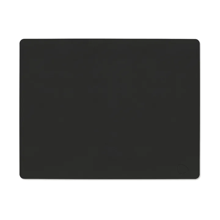 Mantel individual Nupo square L - Black ink - LIND DNA