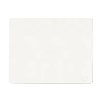 Mantel individual Nupo square L - Pure white - LIND DNA