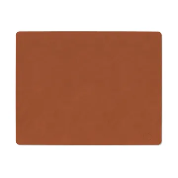 Mantel individual Nupo square L - Rust - LIND DNA