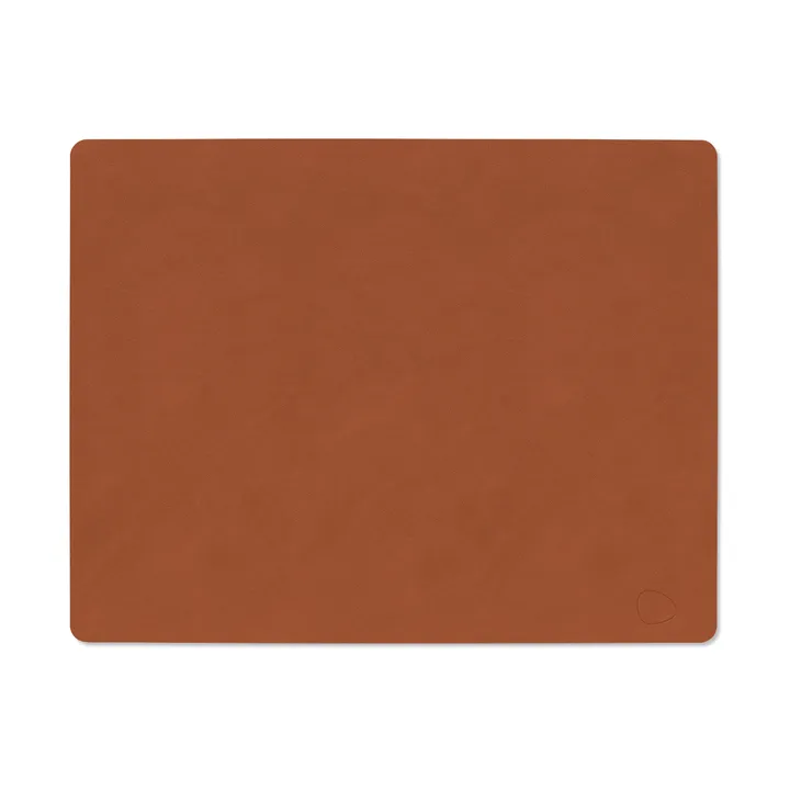 Mantel individual Nupo square L - Rust - LIND DNA