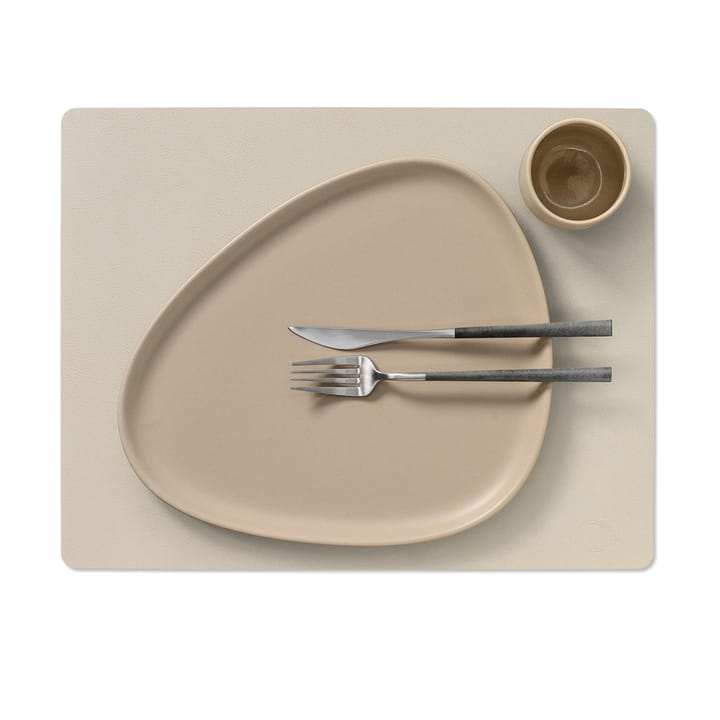 Mantel individual Serene cuadrado L 35x45 cm, Cream LIND DNA